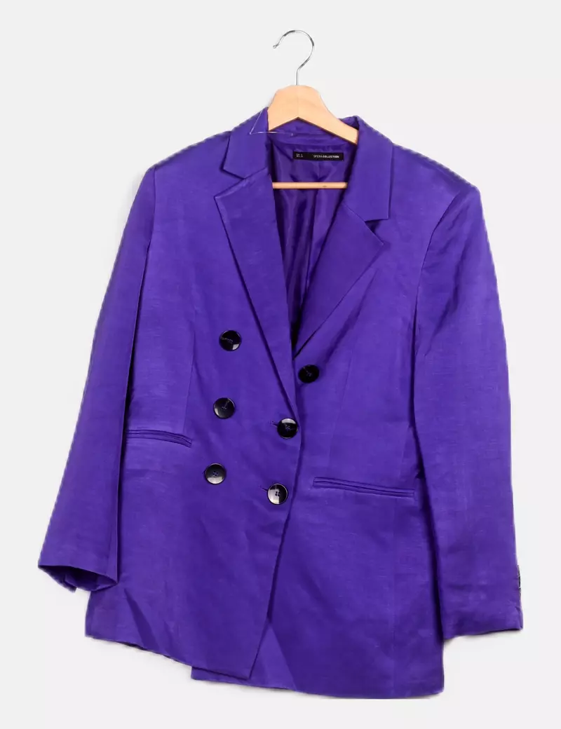 Sfera Blazer morada de vestir