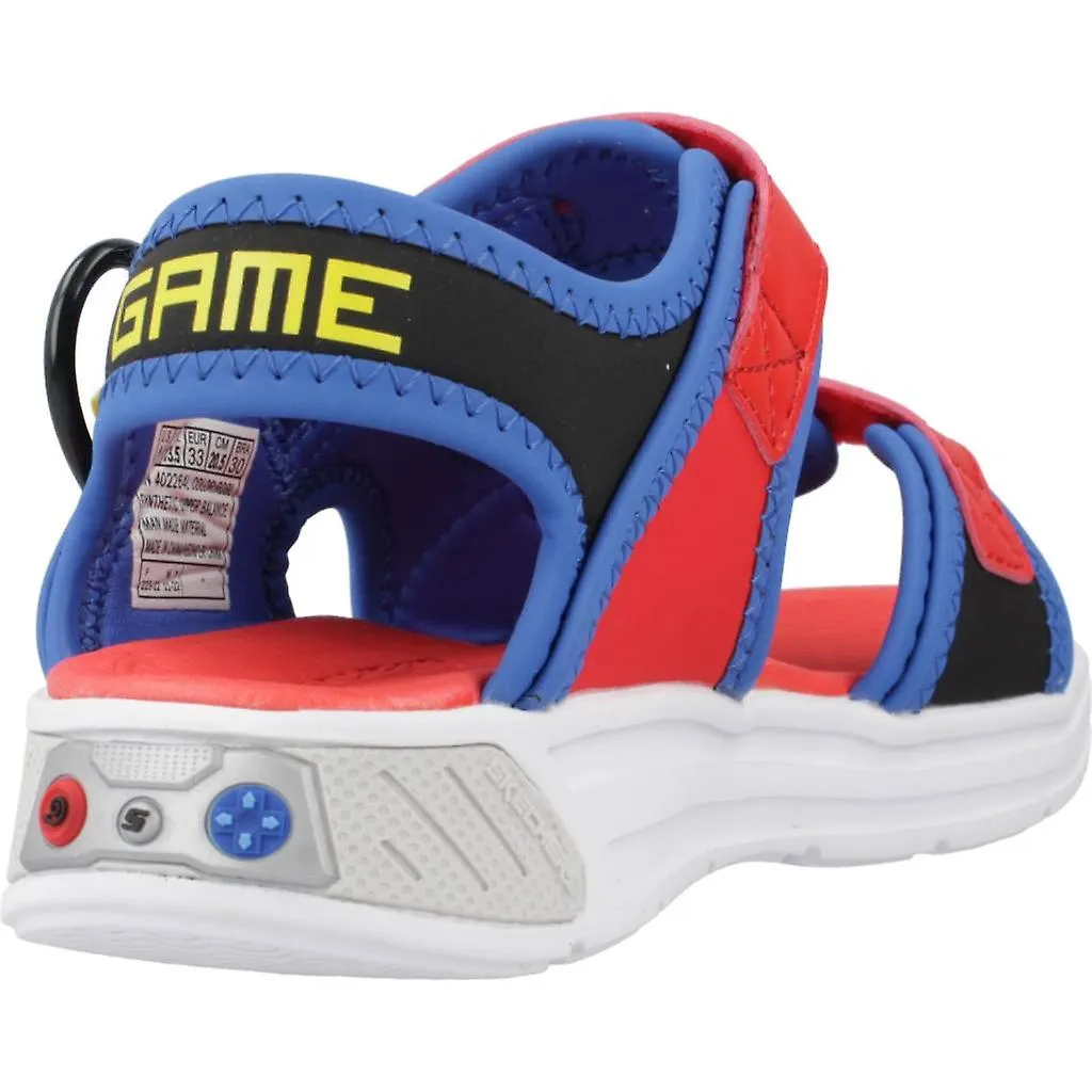 Skechers Sandalias  Game Kicks: Power Splash Color Rdbl