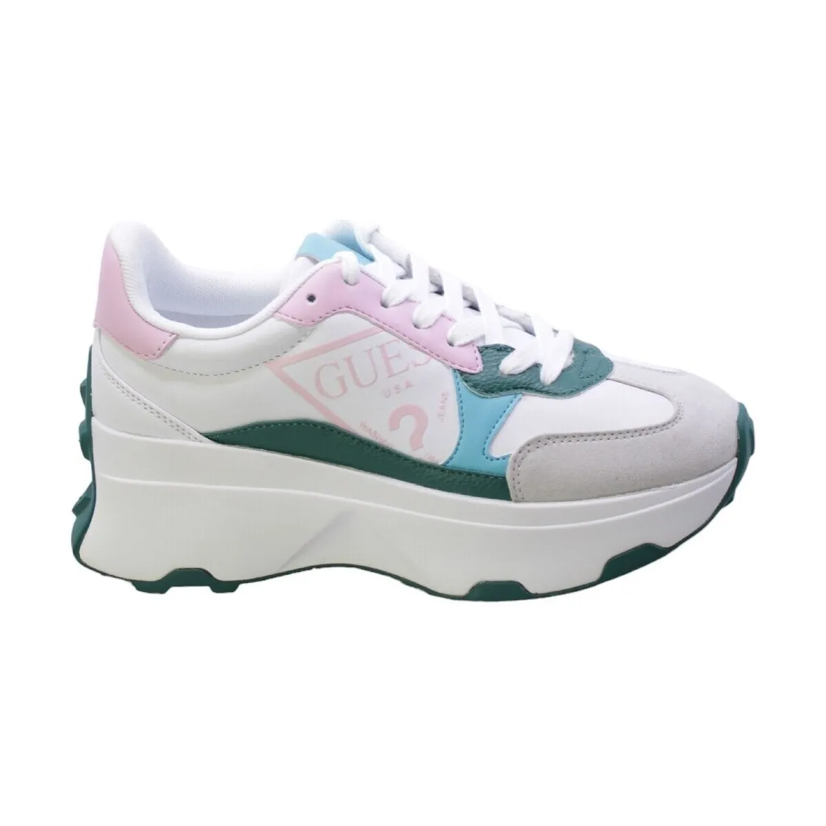 Sneakers Donna Bianco Multicolor Flpcb7-ele12