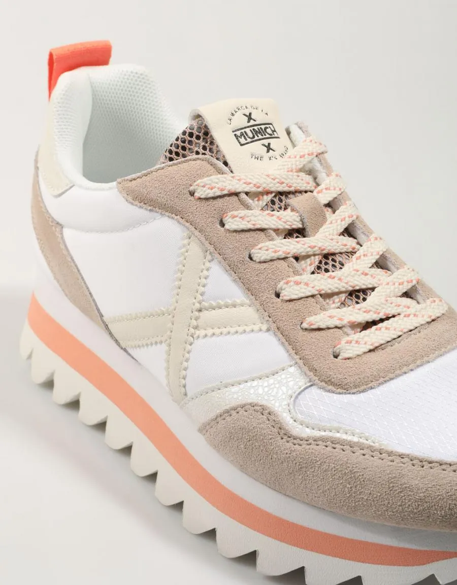  sneakers MUNICH Ripple en White 84749