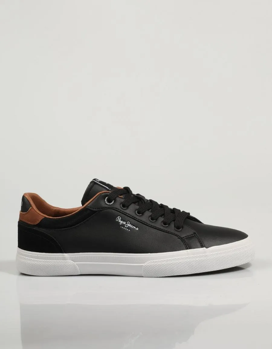  sneakers PEPE JEANS Kenton Court - Pms30839 en Black 80340