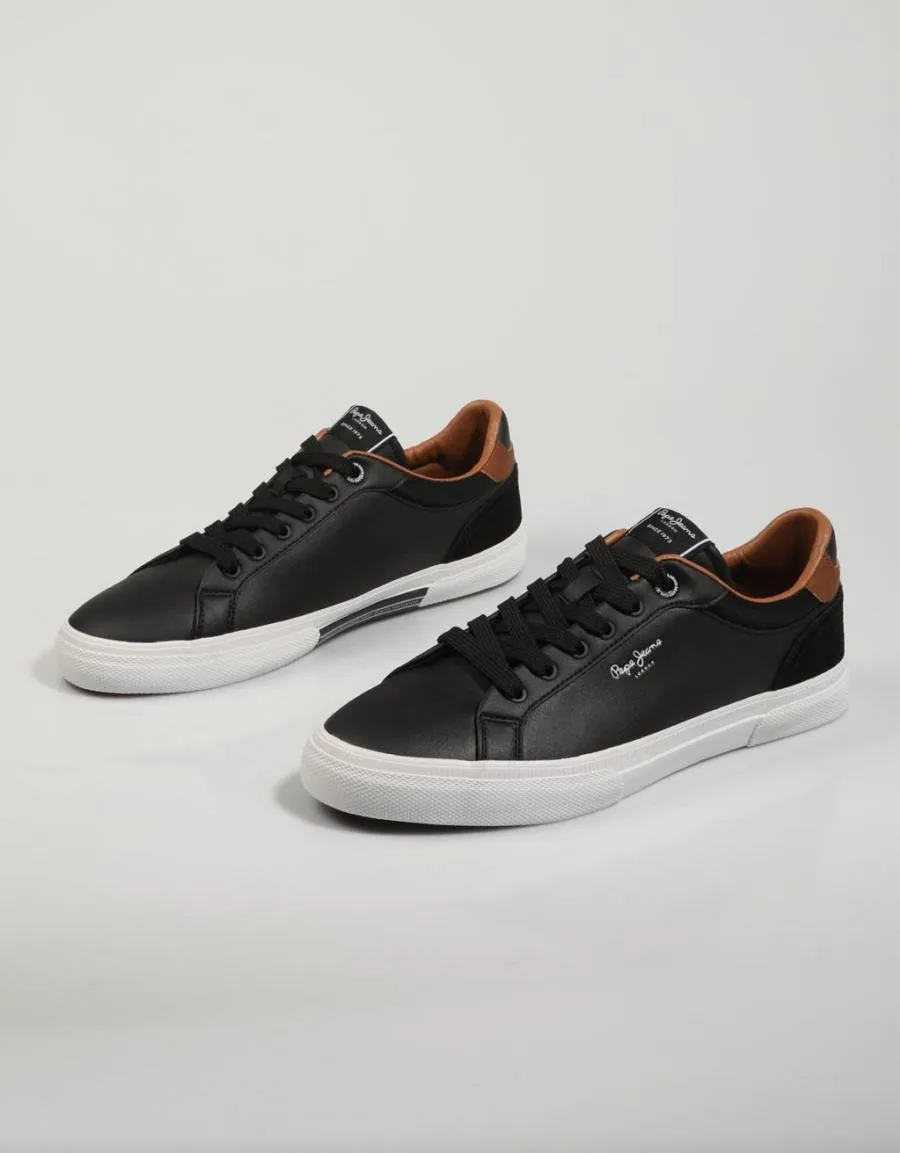  sneakers PEPE JEANS Kenton Court - Pms30839 en Black 80340