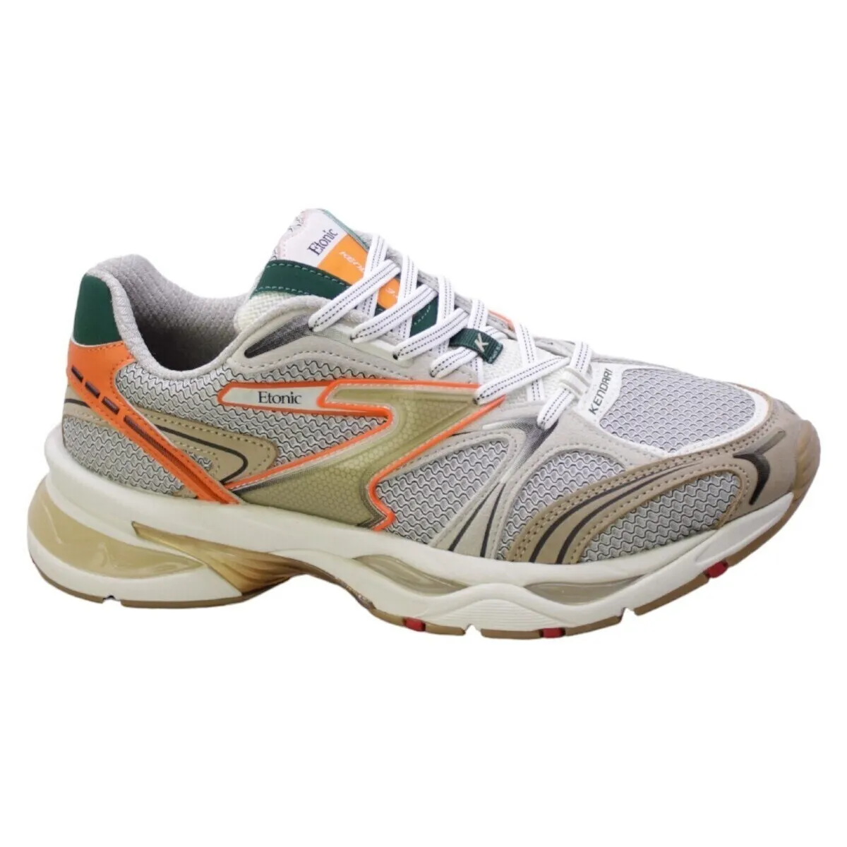 Sneakers Uomo Bianco/Arancio Etm418e32-01 Kendari