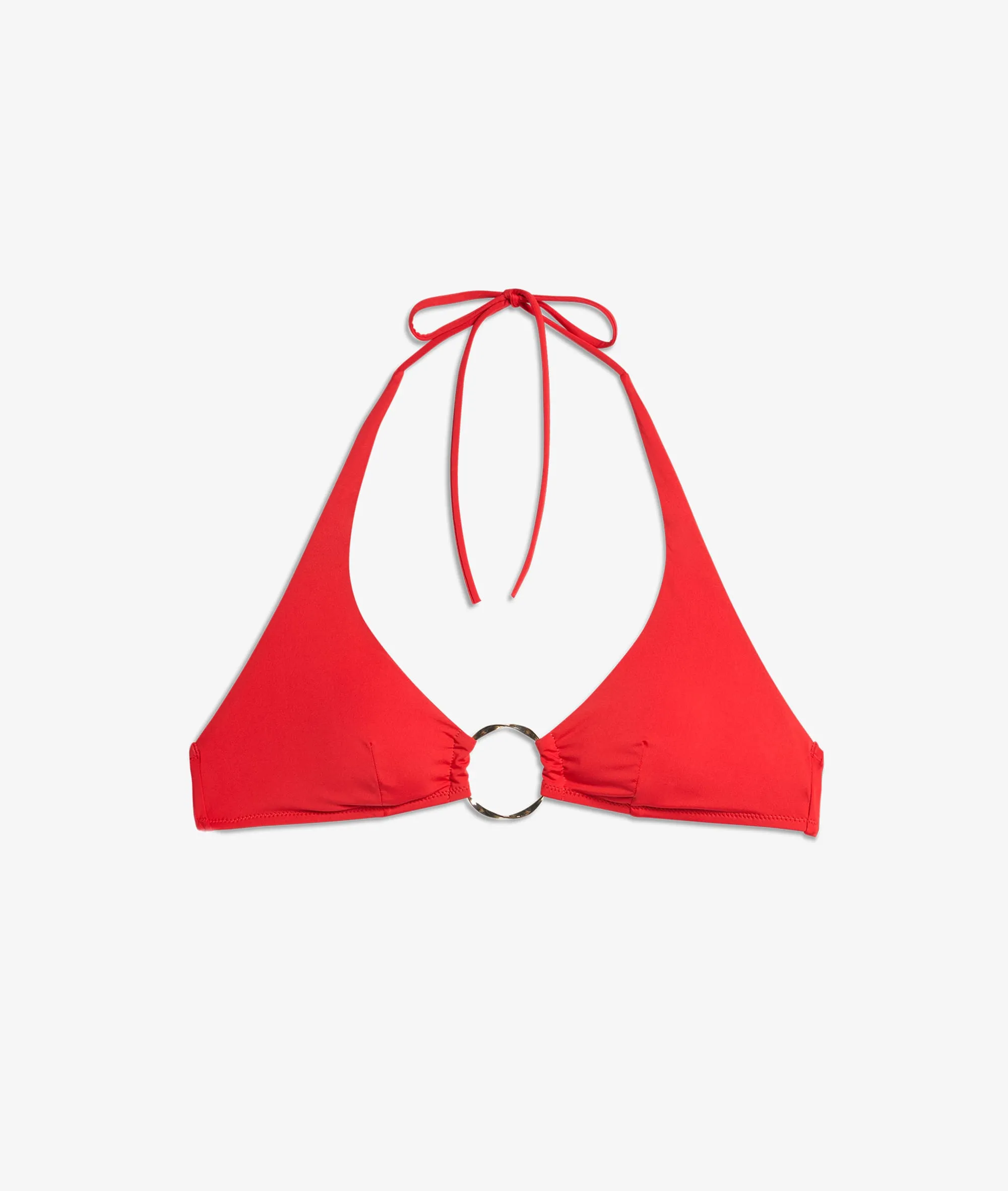 Sujetador bikini triángulo, anilla decorativa SABLES ROUGE - ETAM