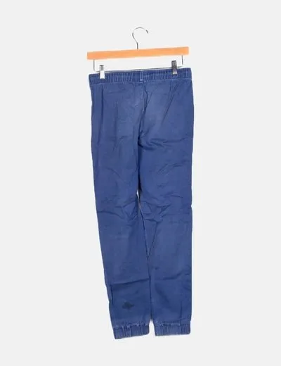 Tex Pantalón chino azul marino