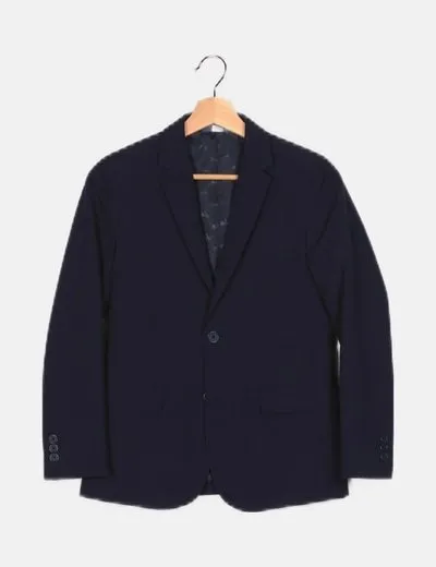 TIZZAS Blazer azul básica