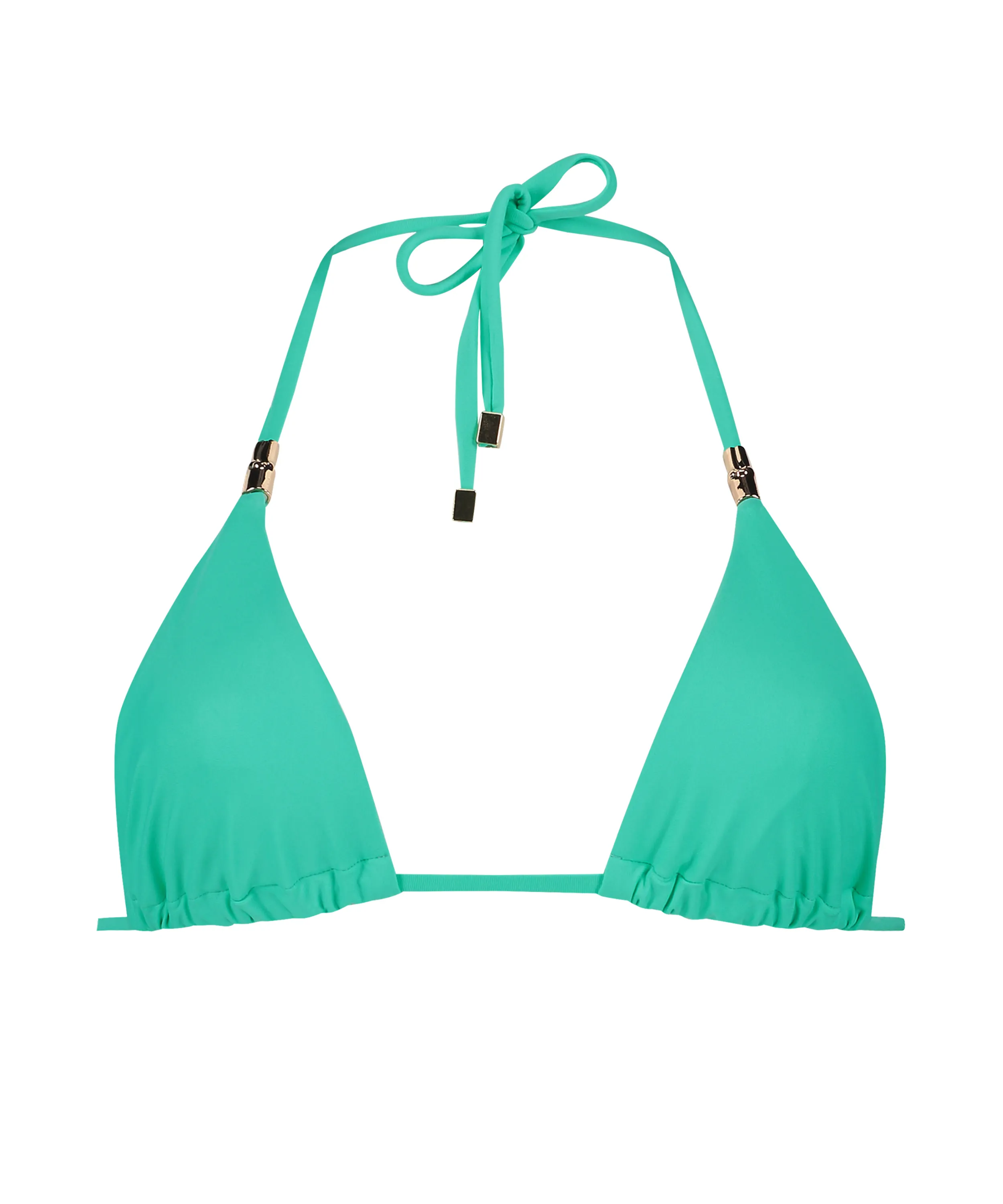 Top de bikini triangular Doha - Verde