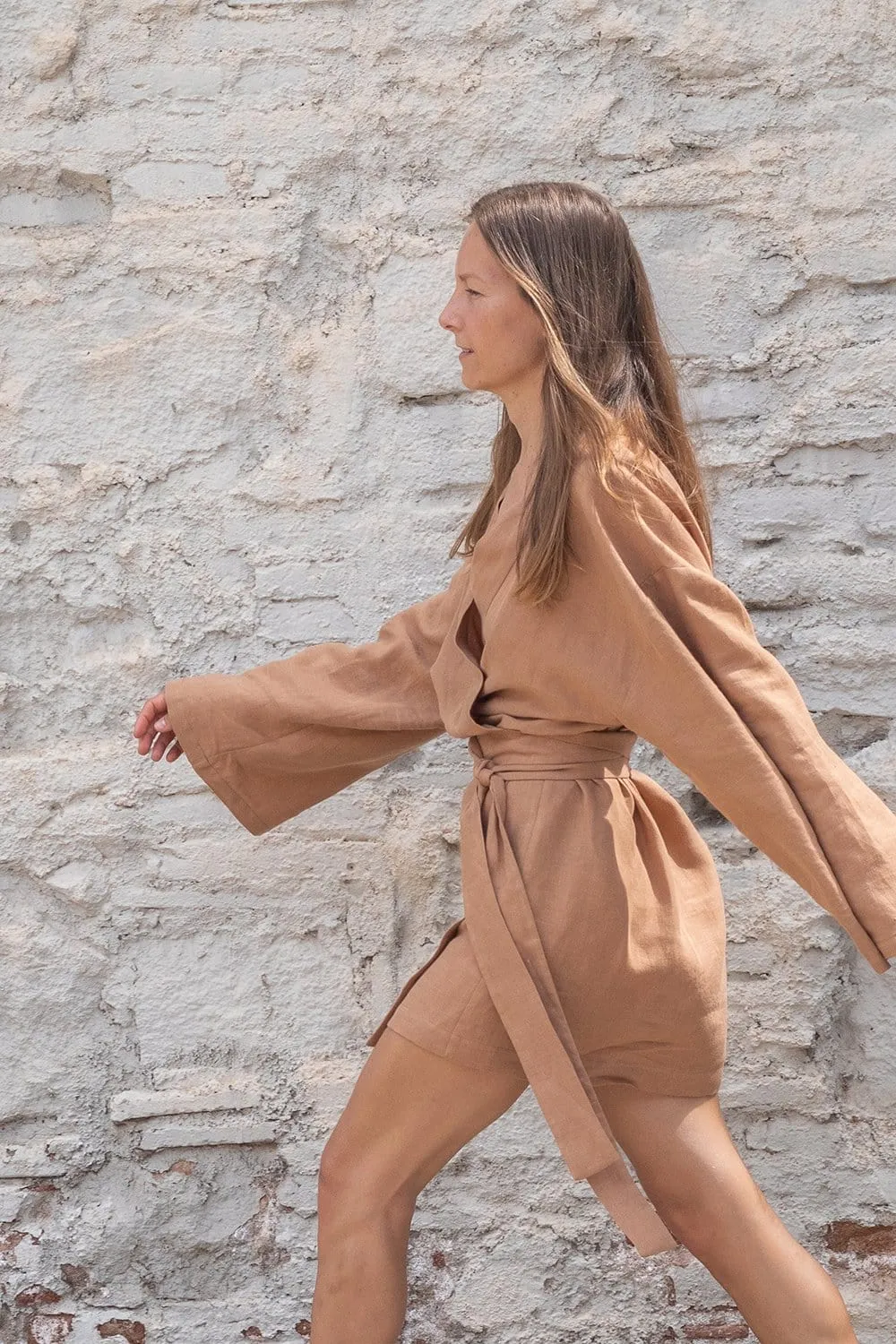 Vestido Kimono "Camel"