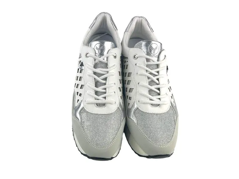 Yumas | Sneakers/tenis de calle mujer ecopiel Jade blanco