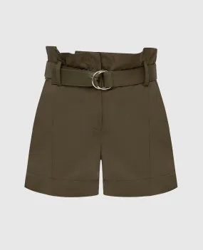 Yves Salomon Green shorts