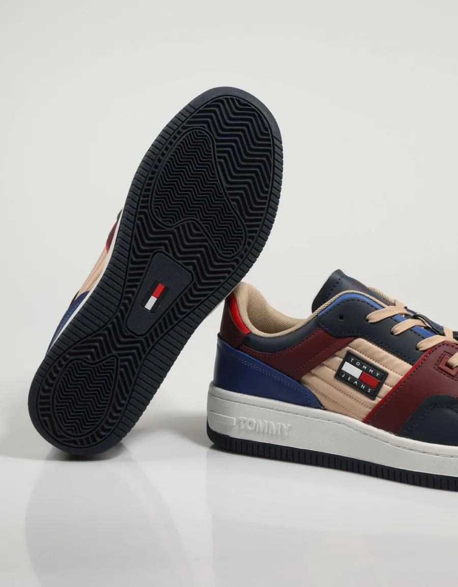  zapatillas TOMMY HILFIGER Tommy Jeans Basket en Azul marino 79932